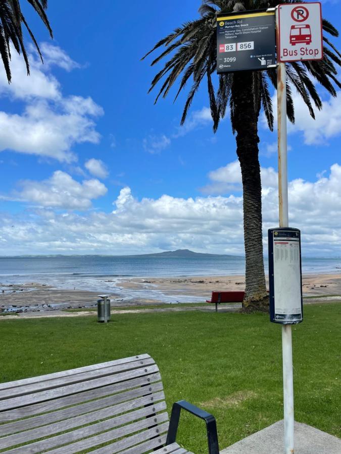 Family Friendly 3Br Flat - 3Min Walk To The Beach - Self Contained Auckland Exterior foto